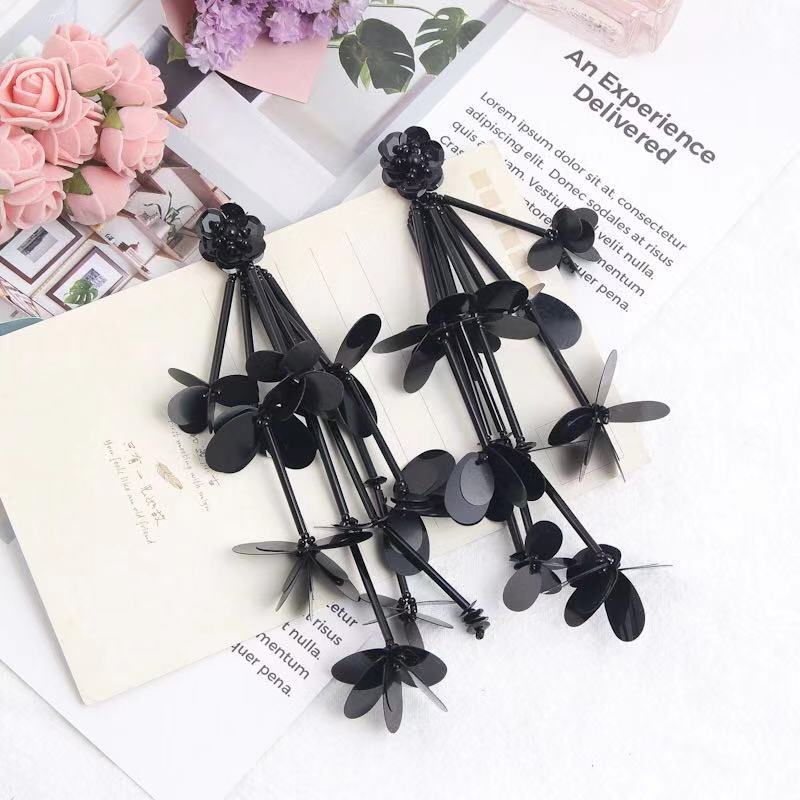 amazon ins Customized korean fashion trendy Valentines Gifts drop sequin Earrings for Women amazon ins Customized korean fashion trendy Valentines Gifts drop sequin Earrings for Women