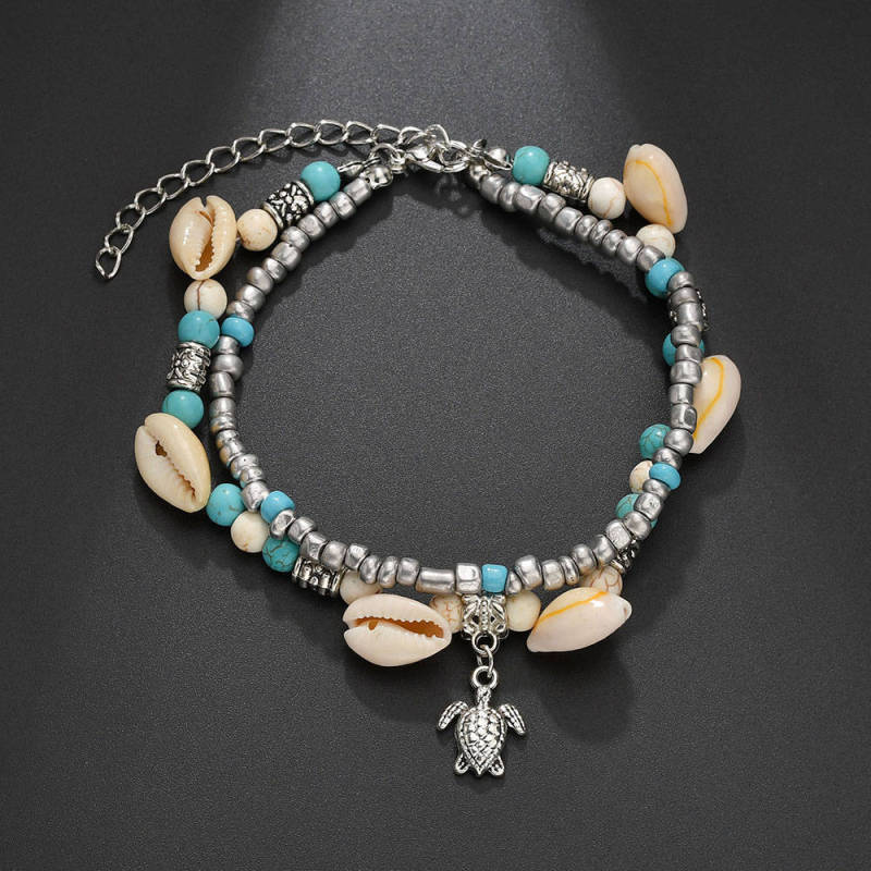 2019 Fancy style beach sea shell anklets wedding foot jewelry for women