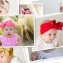 Fashion custom logo headbands Nylon Bow Headband decorative hair band Fashion custom logo headbands Nylon Bow Headband decorative hair band