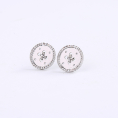 2019 Fashion gold silver For Women Vintage Jewelry Geometric Pattern Round Earings