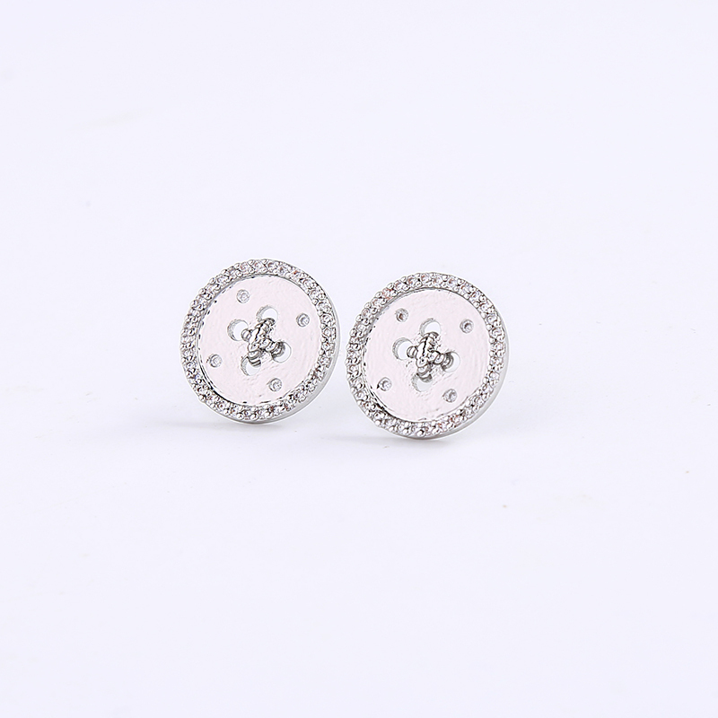 2019 Fashion gold silver For Women Vintage Jewelry Geometric Pattern Round Earings 2019 Fashion gold silver For Women Vintage Jewelry Geometric Pattern Round Earings