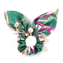 2020 new custom multicolor tassel headwear pearl fabric spiral elastic hair tie band 2020 new custom multicolor tassel headwear pearl fabric spiral elastic hair tie band