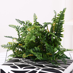 Flower king brand high quality artificial home wedding decor succulents wedding green plant
