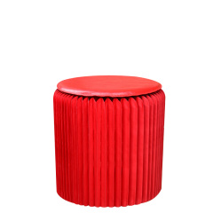 OEM honeycomb home decorative accordion foldable paper stool