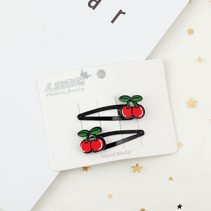 Lovely Kids Multicolor Cartoon Flower fruits Girls Hairpins Hair clip Lovely Kids Multicolor Cartoon Flower fruits Girls Hairpins Hair clip