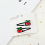 Lovely Kids Multicolor Cartoon Flower fruits Girls Hairpins Hair clip Lovely Kids Multicolor Cartoon Flower fruits Girls Hairpins Hair clip