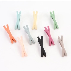Wholesale fashion multicolor easy geometric clip in bangs human hair