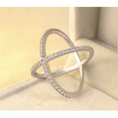 2019 new decorate jewelry accessories wholesales copper cross ring