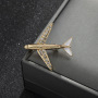 new INS amazon korean fashion wholesale bulk rhinestone plan shirt suit brooches in bulk
