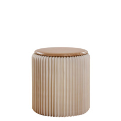 OEM honeycomb home decorative accordion foldable paper stool