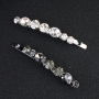 Luxury rhinestone hair accessories hairband clip wedding bridal hairpins