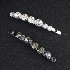 Luxury rhinestone hair accessories hairband clip wedding bridal hairpins