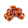 Wholesale custom women accessories plastic bow girls ponytail hair  clip claws for daily life