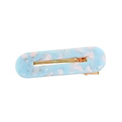 12pcs Headwear Styling Tools Hollow Geometric Acrylic Resin women Hair Barrettes
