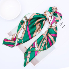 Custom Elastic Cute Ribbon Bow Hair Tie Rope Women Ponytail Hair Band Custom Elastic Cute Ribbon Bow Hair Tie Rope Women Ponytail Hair Band