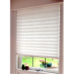 custom pleated temporary paper window shade structures
