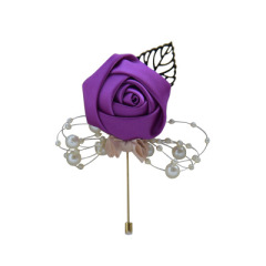 Wholesale bridesmaid flower bridal band wedding brooches pins