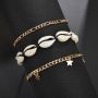 Designer jewelry sets ankle bracelet sea shell thailand jewelry set anklets for women Designer jewelry sets ankle bracelet sea shell thailand jewelry set anklets for women
