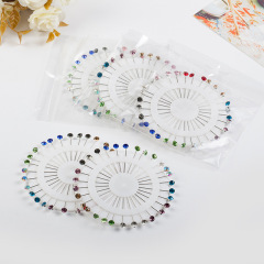 Fashion Hot sale New Custom Jewelry Muslim accessories crystal hijab scarf brooch pins for women