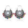 Fashion personality bohemia vintga sun flower alloy beads women earrings Fashion personality bohemia vintga sun flower alloy beads women earrings