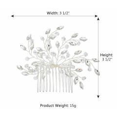 Fashion headdress rhinestone crown garland pearl flower bridal hairbands