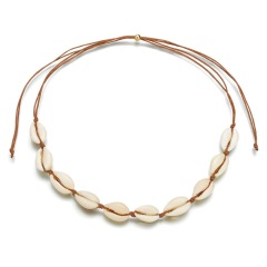 2019 New design custom wholesale shell jewelry for women shell necklace