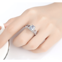 Design ruby gemstone jewelry accessories wedding women ladies ring