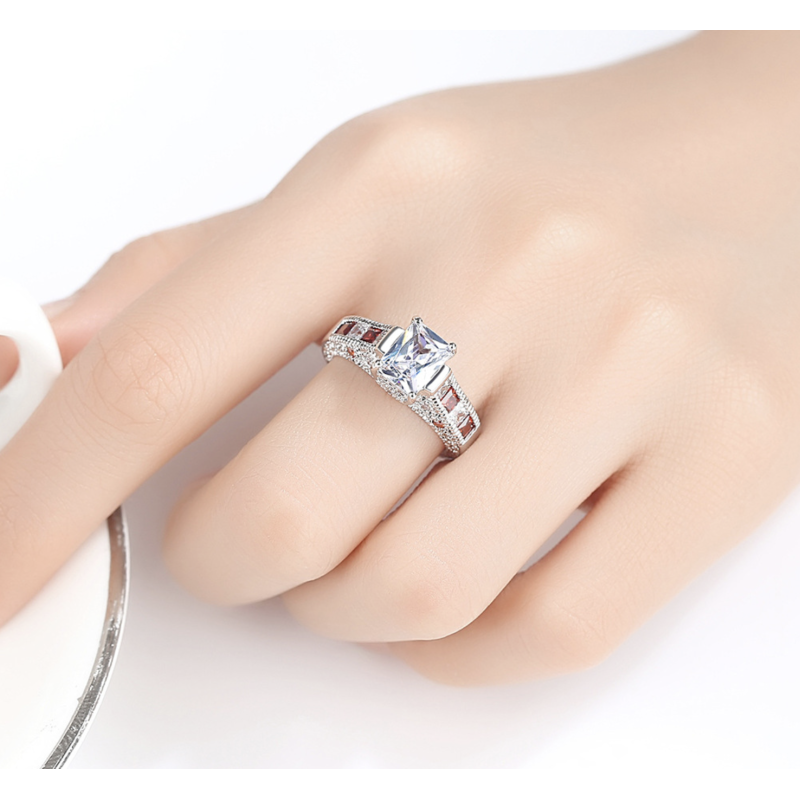 Design ruby gemstone jewelry accessories wedding women ladies ring Design ruby gemstone jewelry accessories wedding women ladies ring