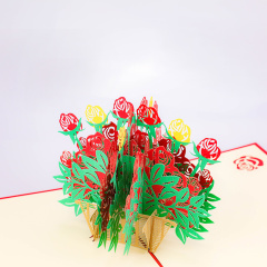 Handmade OEM logo paper boy happy birthday ship 3d pop up paper cards