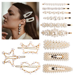 Women Simple Irregular wedding Metal Hair Accessories pear Hair pins
