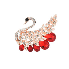 amazon korean luxury fashion alloy girls bling rhinestone crystal saree designer brooches for women lady