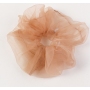 Summer Fashion Retro Transparent Organza Fairy Puffy  Elastic Hair Scrunchies for Women