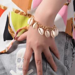 Bohemia Style Summer Fashion Women Metal Chain Haibei Shell Bracelets for Beach Bohemia Style Summer Fashion Women Metal Chain Haibei Shell Bracelets for Beach