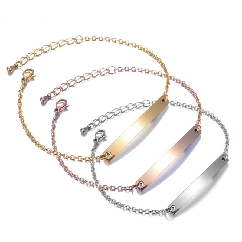 Fashion Custom Letters Names Engraved Cuff Stainless Steel gold name plate bracelet Fashion Custom Letters Names Engraved Cuff Stainless Steel gold name plate bracelet