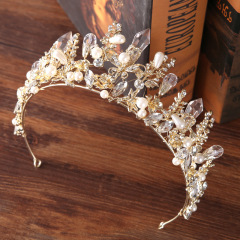 2019 Fashion vintage women show party Rhinestone wedding bride tiara hair baroque crown 2019 Fashion vintage women show party Rhinestone wedding bride tiara hair baroque crown