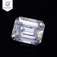 Customized loose diamond vv D color 46facets white diamond stones