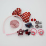 Kids Mickey cartoon flower hair band hat barrettes hair accessories Kids Mickey cartoon flower hair band hat barrettes hair accessories