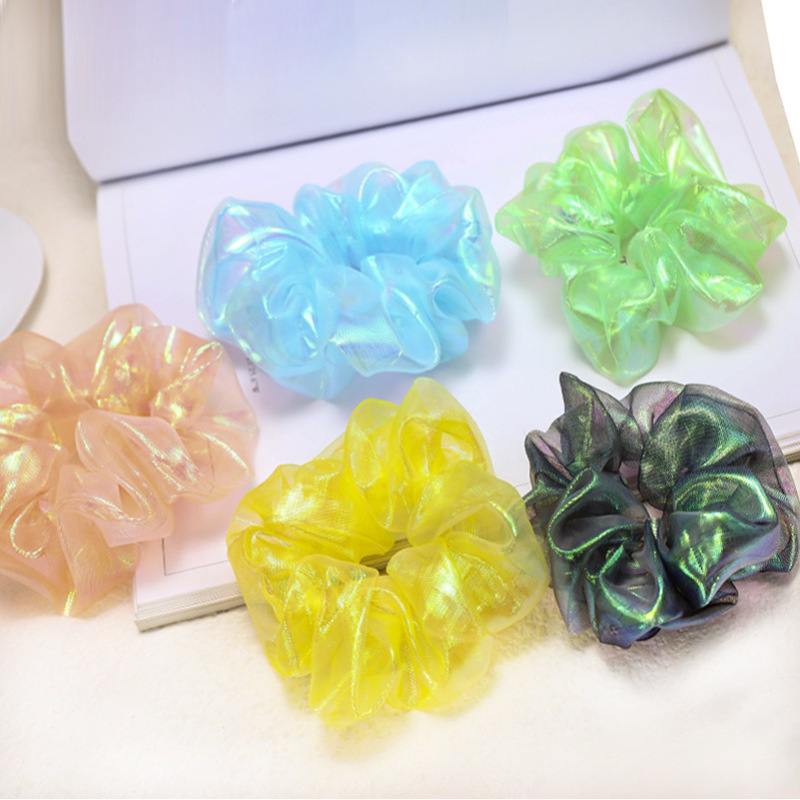 Wholesale Custom Personalized Design Symphony Laser Hair Scrunchies for Girls