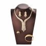 many designs fashion  luxury copper Bridal wedding party jewelry zircon set