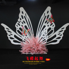 Mariage Wedding party event backdrop stand round background decoration for stage