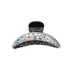 2020 Amazon fancy sequin diamond ornament middle plastic hair grab claw clips for women