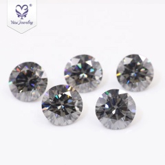 Top quality raw material turkey moissanite diamond with custom shape and size
