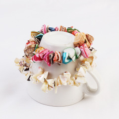 2020 new amazon ins fancy chain girls nature handmade sea shell bracelets for women