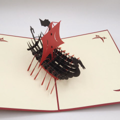 custom Fashion festival and Cute 3d Pop Up party Cards