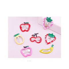 Children's Hair Accessories Pineapple apple Fruit Hairpin Hair Side Clip for Kids Wholesale Children's Hair Accessories Pineapple apple Fruit Hairpin Hair Side Clip for Kids Wholesale