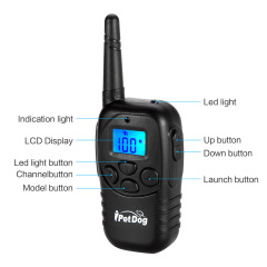 Pet Trainer Human Waterproof Remote Electric Control Pet Dog Training Shock Collar