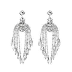 fashion custom wholesale women jewelry gift wedding bridal crystal and glass earring fashion custom wholesale women jewelry gift wedding bridal crystal and glass earring