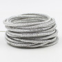 New glitter bing gold Stretch Ponytail Cheap bands elastic hair ties
