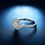 China Wholesale Silver Jewellery Wedding Ring 925 Sterling Silver Ring