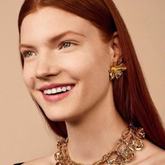 2020 jewelry earrings set plum alloy bump shapestatement earrings for female